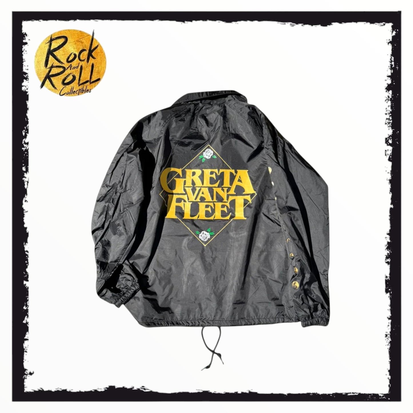 Greta Van Fleet Official Waterproof Jacket