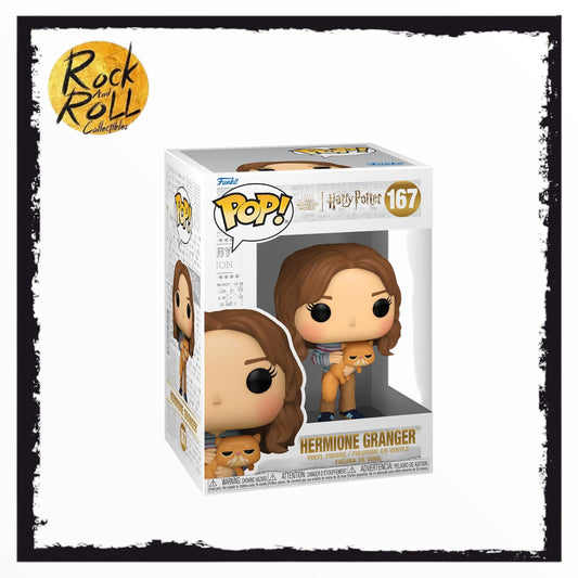 Hermione Granger #167 (w/ Crookshanks) Funko Pop! - Harry Potter