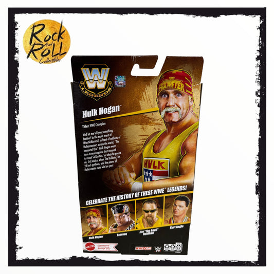 Not Mint Packaging - WWE Elite Legends Series 24 Hulk Hogan US Import