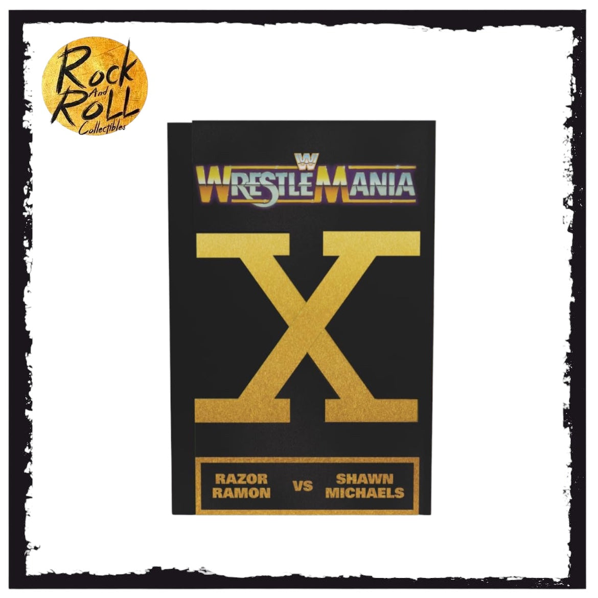 WWE Elite Action Figures & Accessories, Wrestlemania X Ladder Match Collectible Set with Shawn Michaels & Razor Ramon - PRE ORDER