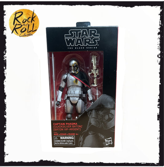 Star Wars The Black Series Captain Phasma Quicksilver Baton FIGURE