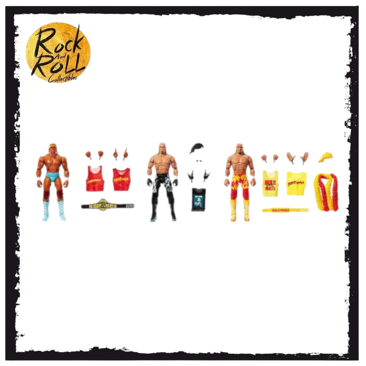 WWE Elite Collection Hulkamania 40th Anniversary Action Figure Set - 3pk - PRE ORDER
