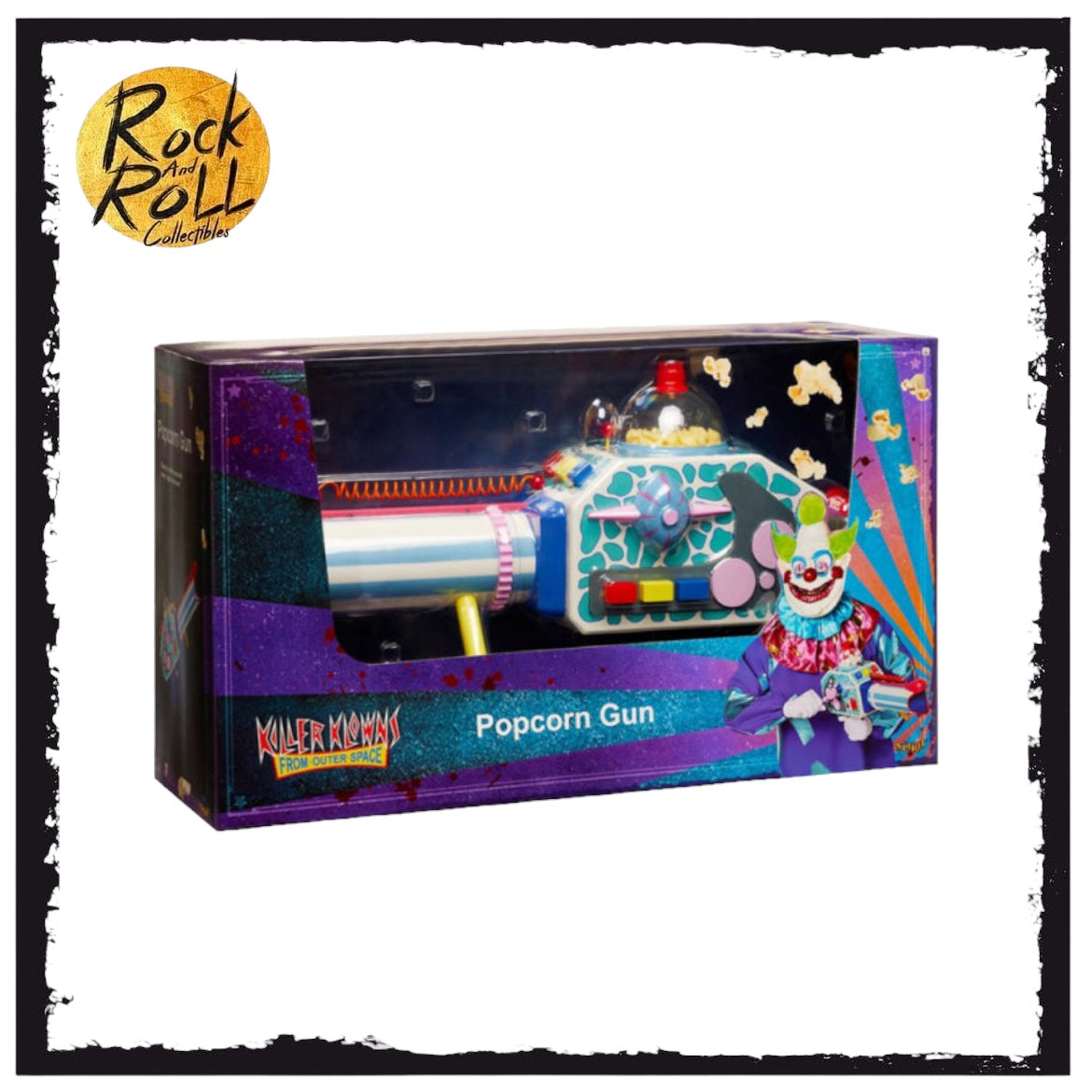 25" Popcorn Gun - Killer Klowns from Outer Space Spirit Halloween Exclusive