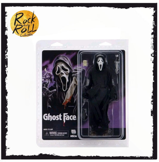 NECA Scream Ghost face Clothed Action Figure 8”