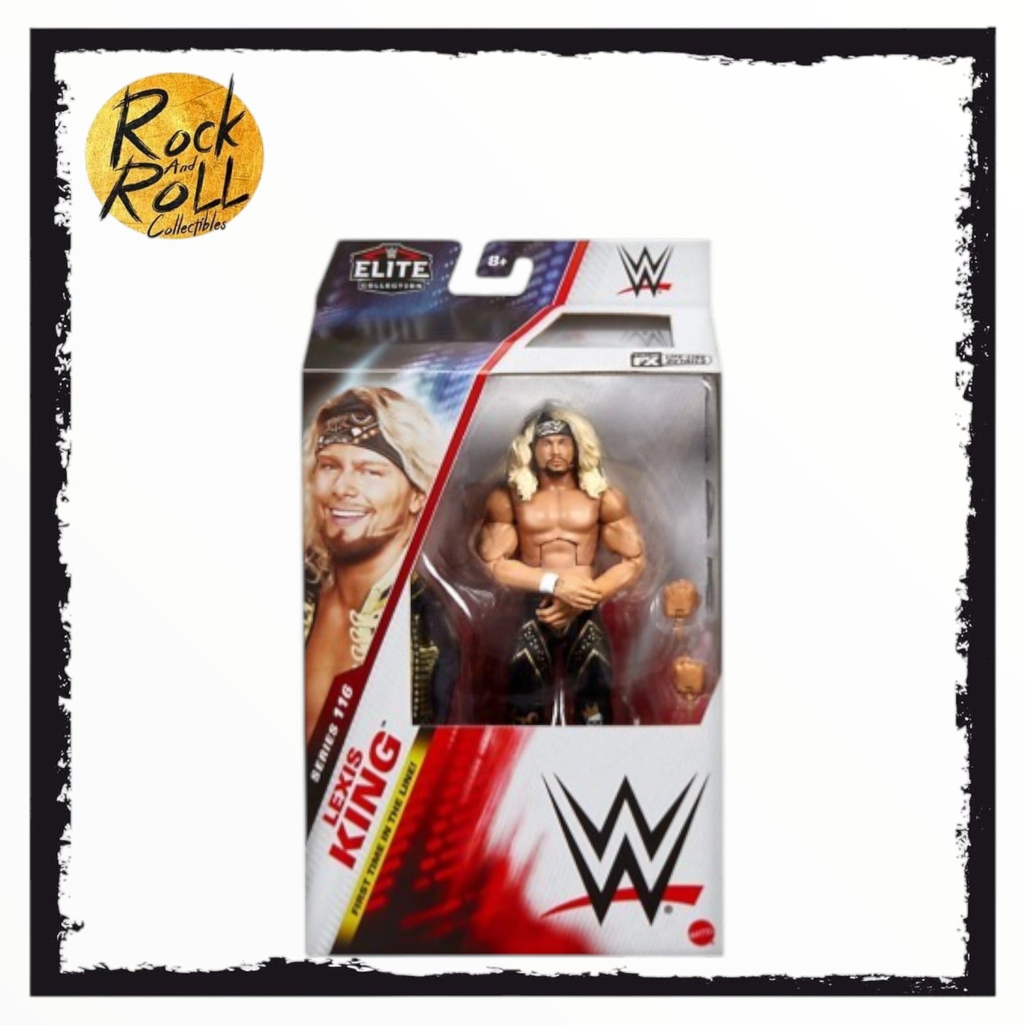 Not Mint Packaging - WWE Elite Series 116 Lexus King