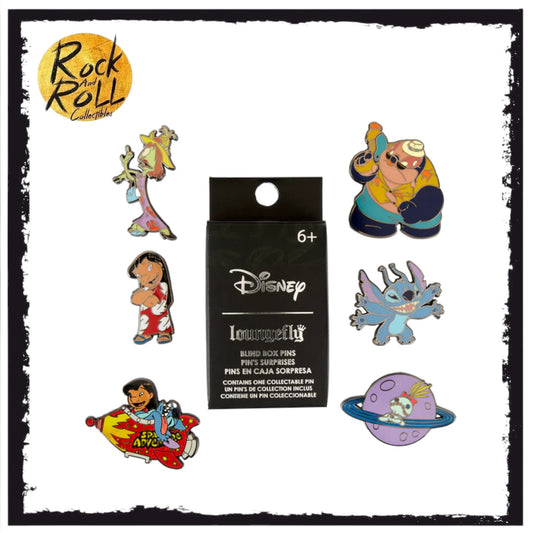 Loungefly Disney Lilo & Stitch Space Adventure Blind Box Enamel Pin