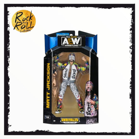 AEW Unrivaled Matt Jackson - 6 inch Figure with Entrance Jacket  (Walmart Exclusive)