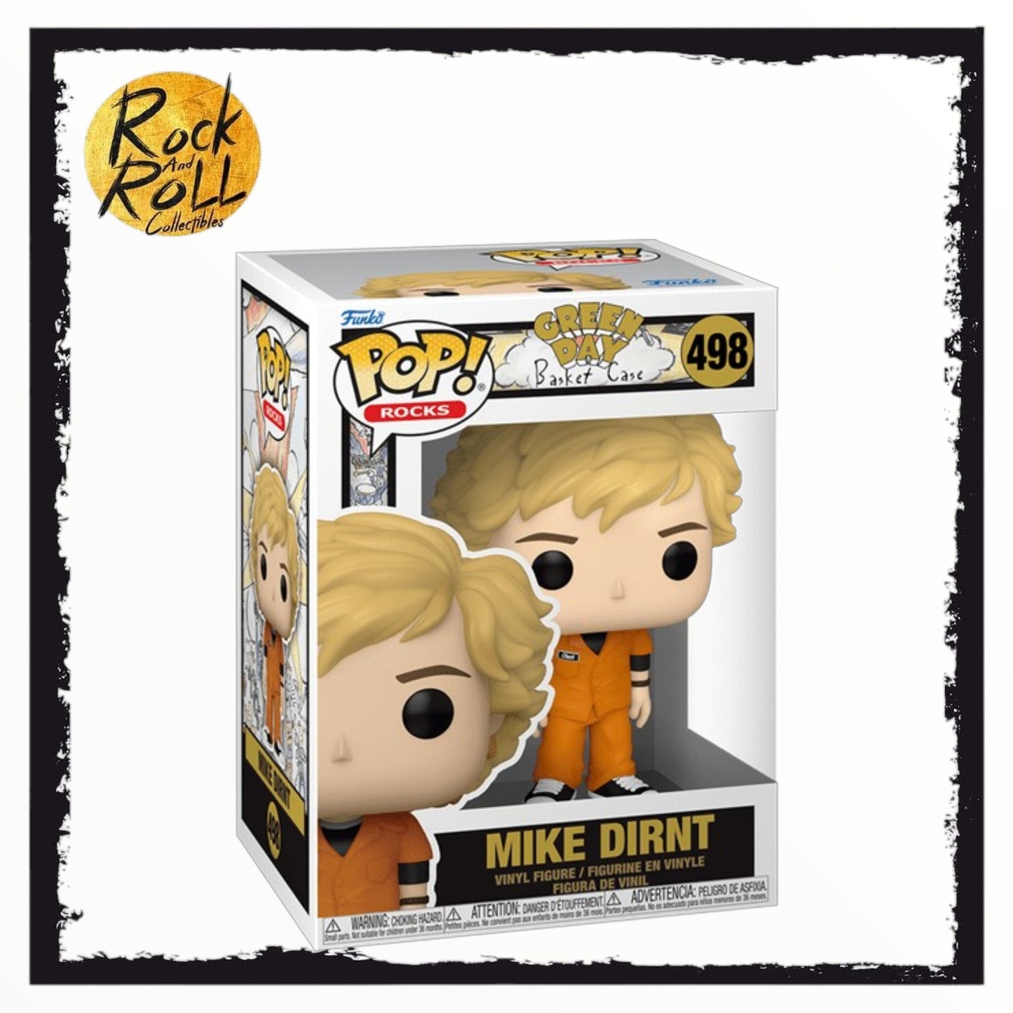 Mike Dirnt #498 Funko Pop - Green Day: Basket Case