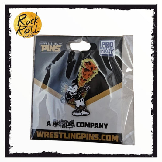 Pro Wrestling Crate - Mickey Mouse as Ricky "Steamboat" Dragon Enamel Pin