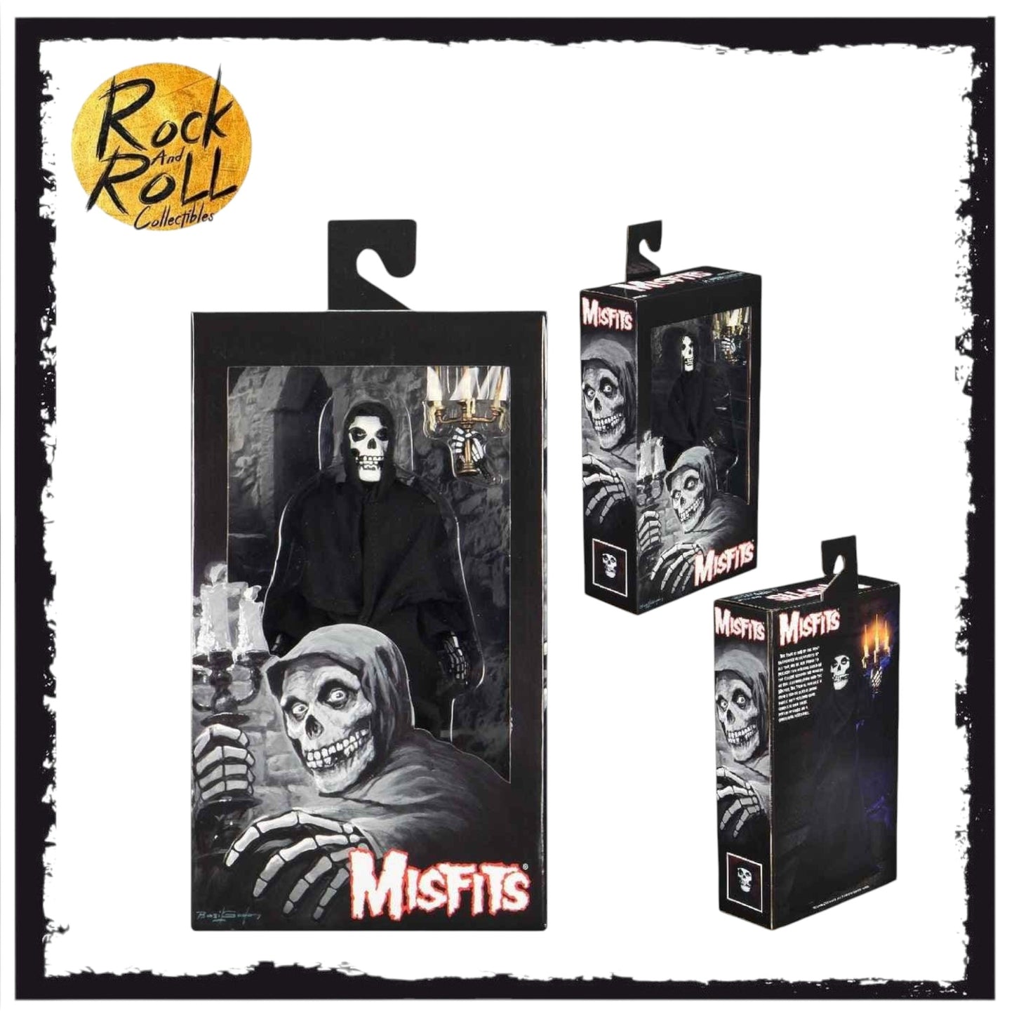 NECA - Misfits The Fiend (Black Version) Clothed 8" Action Figure