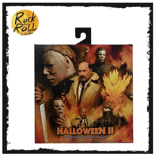NECA Halloween 2 Ultimate Michael Myers & Dr Loomis 2-Pack 7” Action Figure