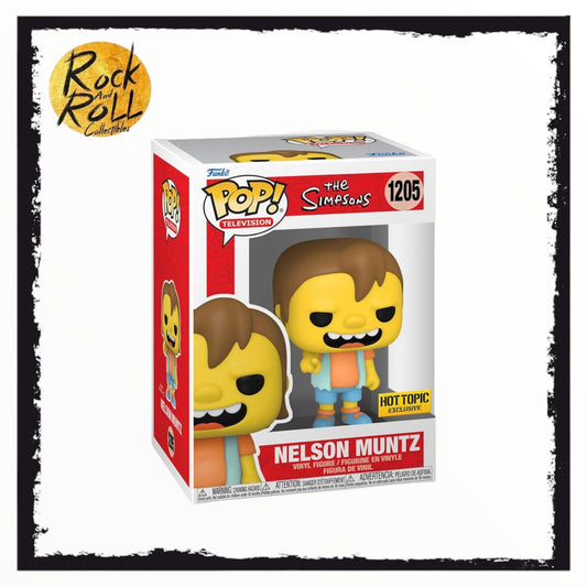 Nelson Muntz #1205 Funko Pop! The Simpsons - Hot Topic Exclusive