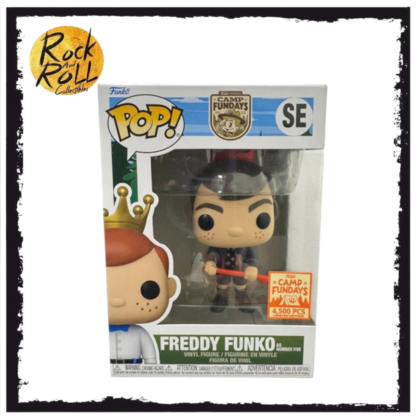 Freddy Funko as Number Five - Umbrella Academy - Funko Pop! - Freddy's Funtastic Voyage 2024 Online Edition LE4500 Pcs