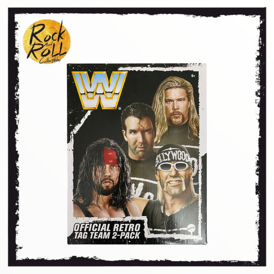 NWO Retro 4-Pack (Hollywood Hulk Hogan, Syxx, Scott Hall & Kevin Nash) Ringside Exclusive