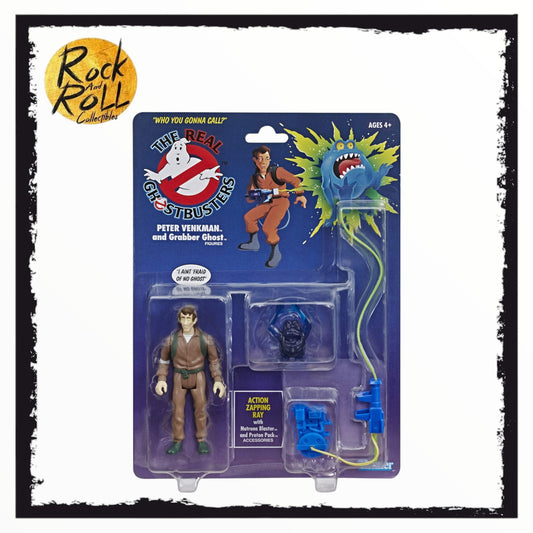 Kenner Action Figure US Import - Ghostbusters Peter Venkman and Grabber Ghost