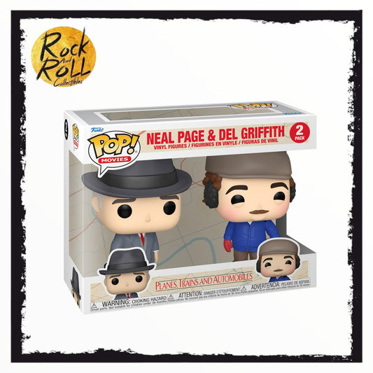 Funko Pop! Planes, Trains and Automobiles - Neal and Del 2-Pack