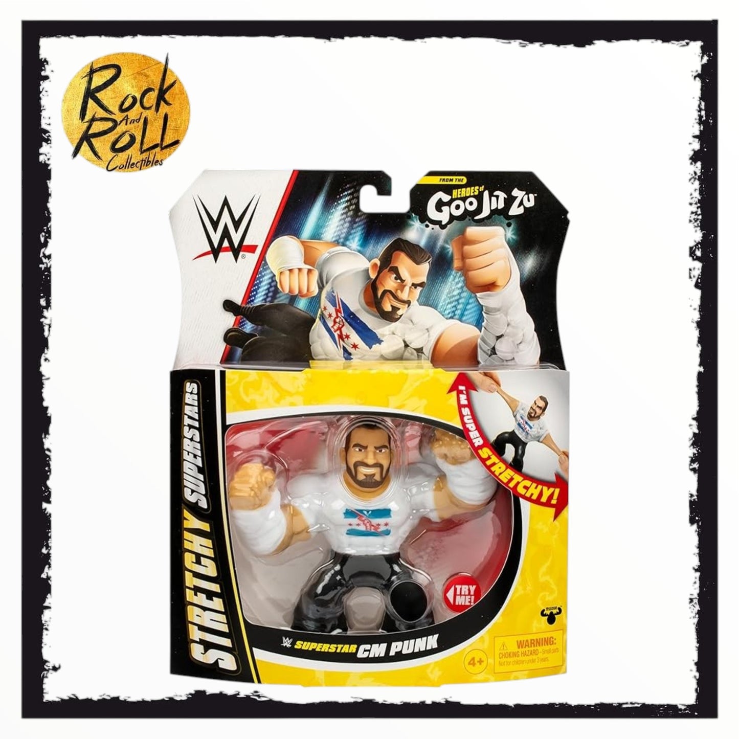 Heroes of Goo Jit Zu: WWE Stretchy Superstars CM Punk