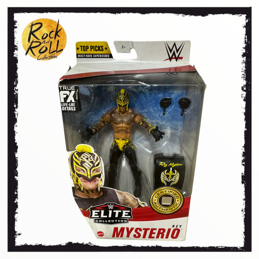 Not Mint Packaging - WWE Elite Collection Top Picks 2021 Rey Mysterio US Import