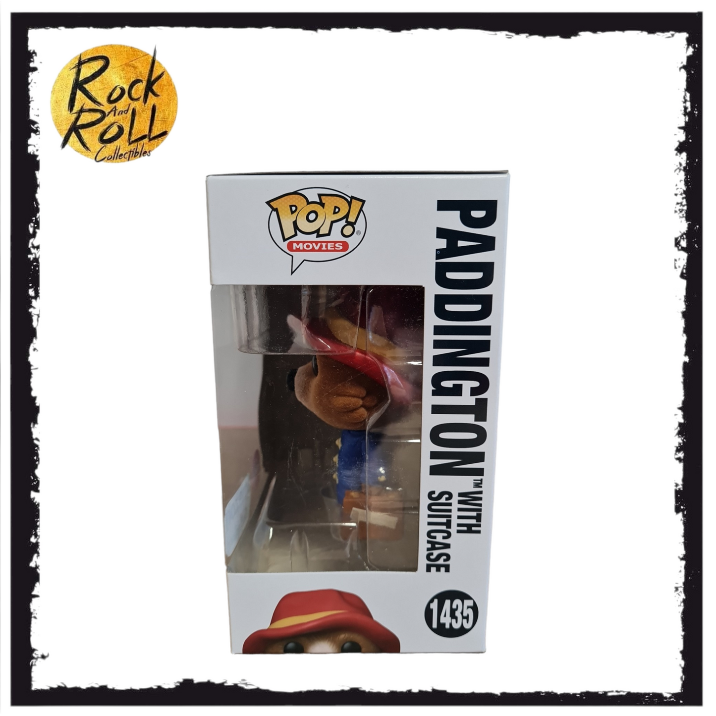 Paddington - Paddington w/Suitcase Flocked Funko Pop! #1435 Amazon Exclusive