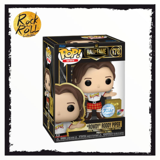 WWE - Hall of Fame "Rowdy" Roddy Piper Funko Pop! #178 Special Edition
