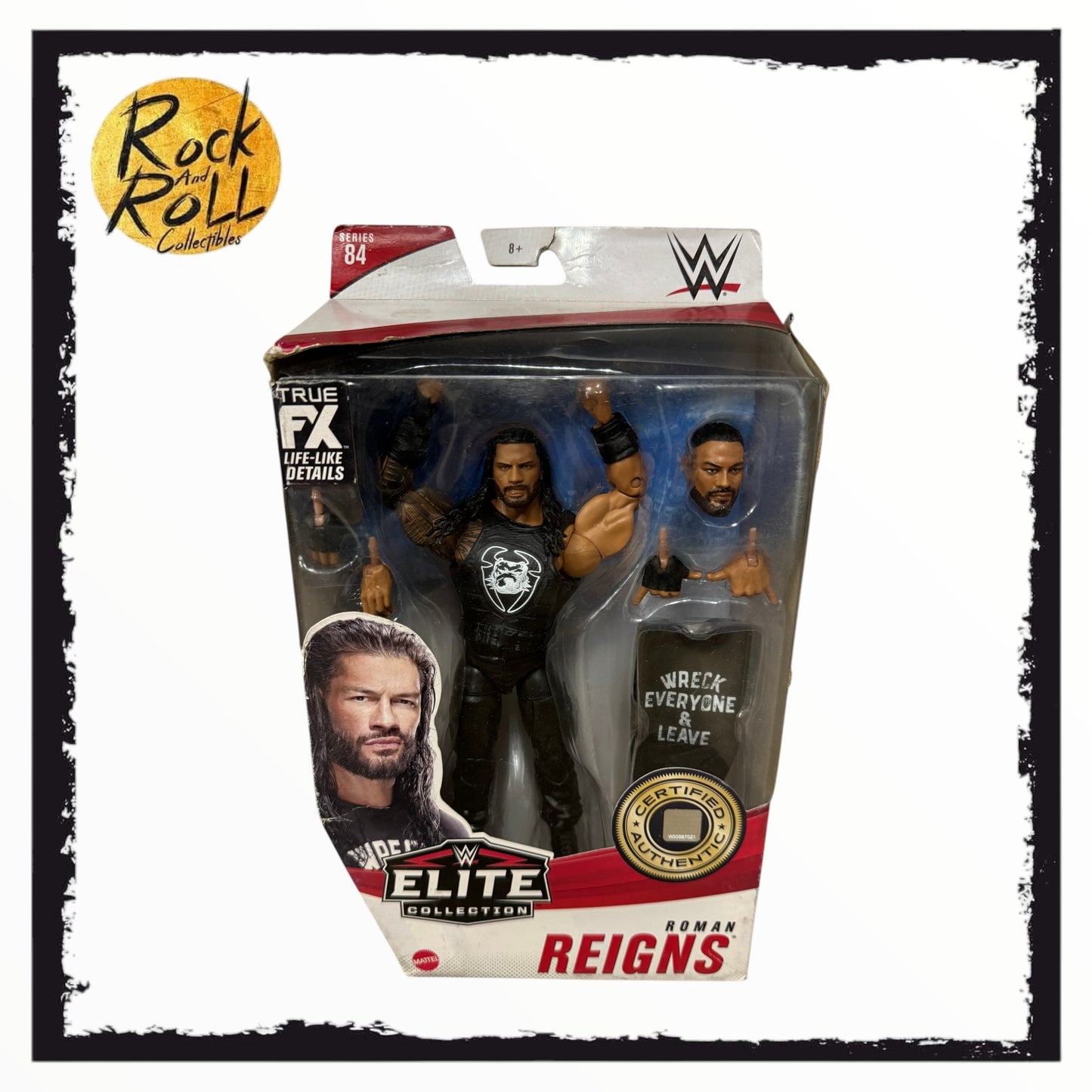 Not Mint Packaging - WWE Elite Collection Series 84 Roman Reigns US Import