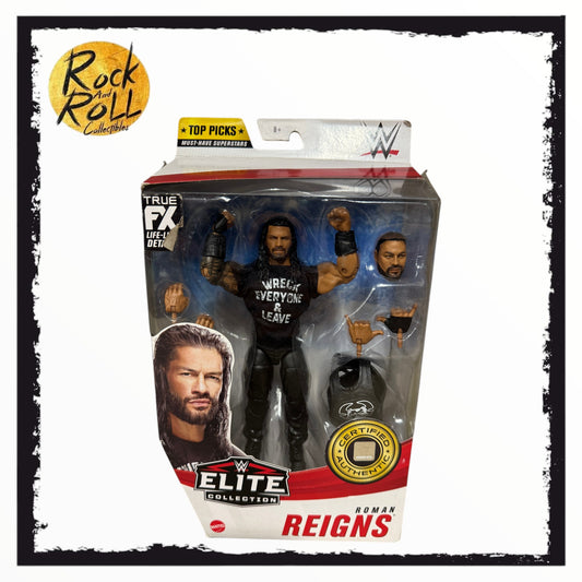 Box Damage - WWE Elite Top Picks Roman Reigns US Import