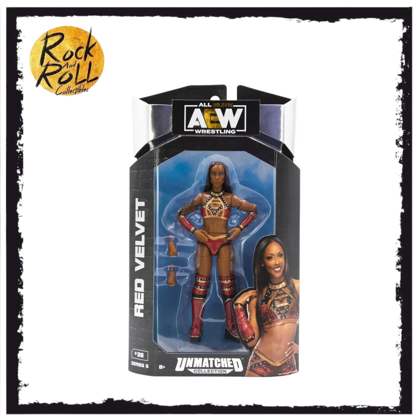 AEW Unmatched Series 5 #38 - Red Velvet US Import