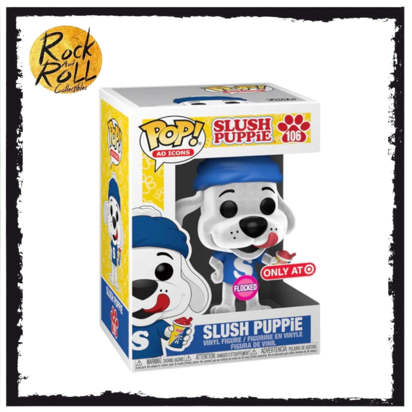 Slush Puppie (Flocked) #106 Funko Pop! AD Icons - Target Exclusive