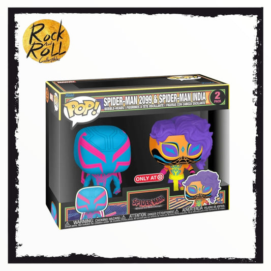Spider-Man 2099 & Spider-Man India 2 Pack Funko Pop! - Target Exclusive