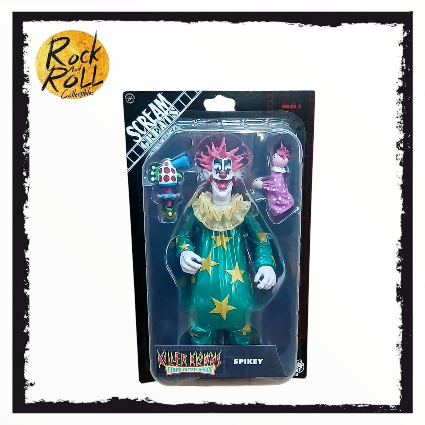 Trick or Treat Studios Scream Greats - Killer Klowns From Outer Space - Spikey 8" Figure