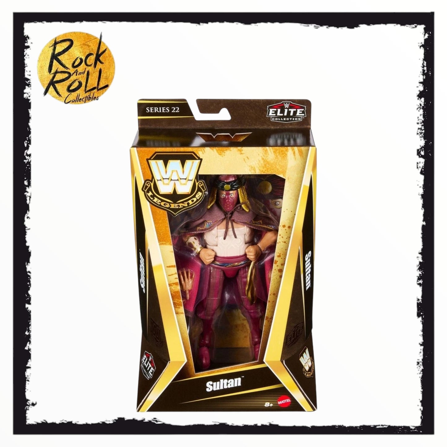 WWE Legends Elite Collection Series 22 Sultan US Import