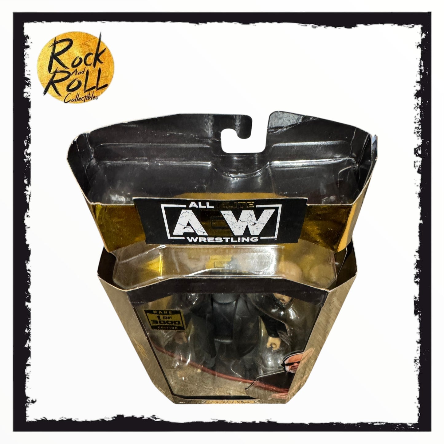 Box Damage - AEW Unrivaled Collection Series 10 #88 Taz 1 of 3000 Rare Edition