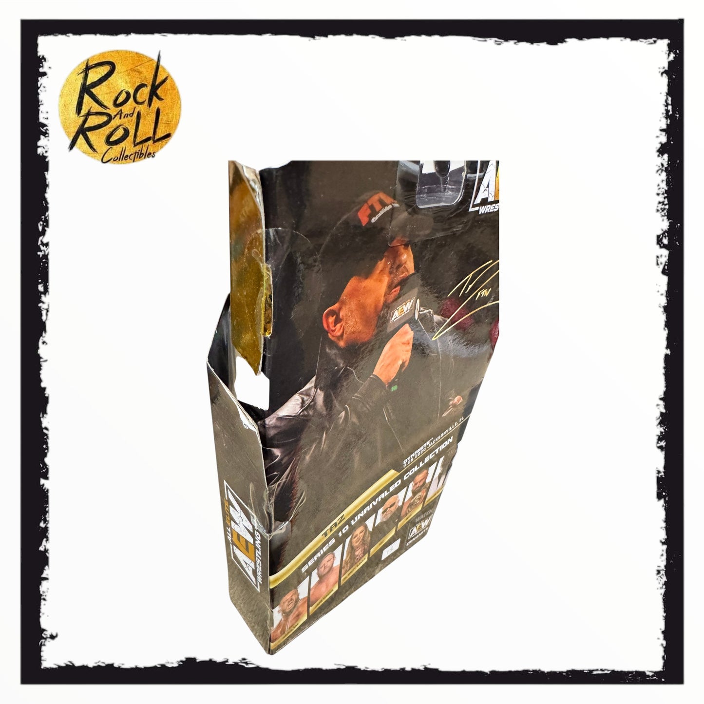Box Damage - AEW Unrivaled Collection Series 10 #88 Taz 1 of 3000 Rare Edition