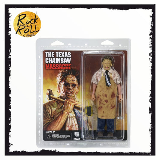 NECA Texas Chainsaw Massacre - Leatherface - 8" Retro Clothed