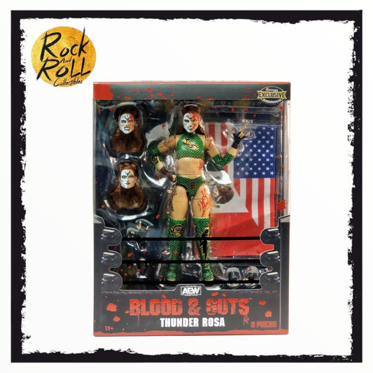 AEW Blood and Guts Ringside Collectibles Exclusive Thunder Rosa Action Figure