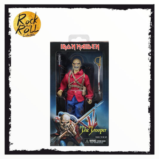 NECA Iron Maiden 8″ The Trooper Clothed Action Figure