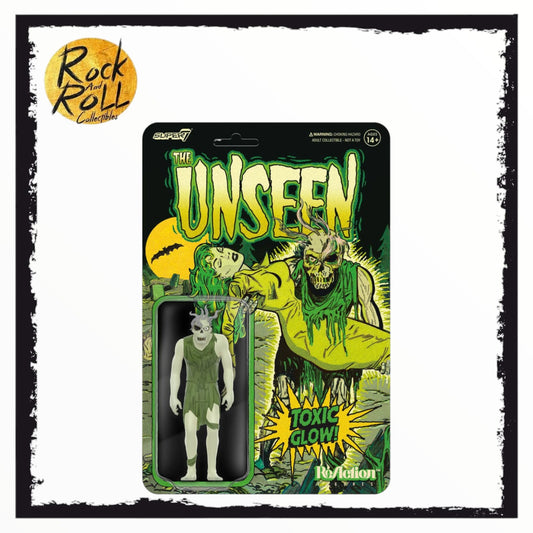 Super7 Reaction Figures - Pre-Code The Unseen Spine-Chilling Ghoul (GITD) Us Import