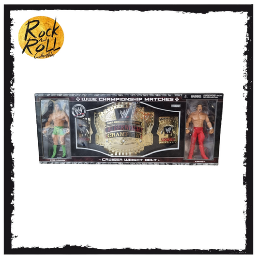 Paul London Chavo Guerrero WWE Cruserweight Title Belt Action Figure