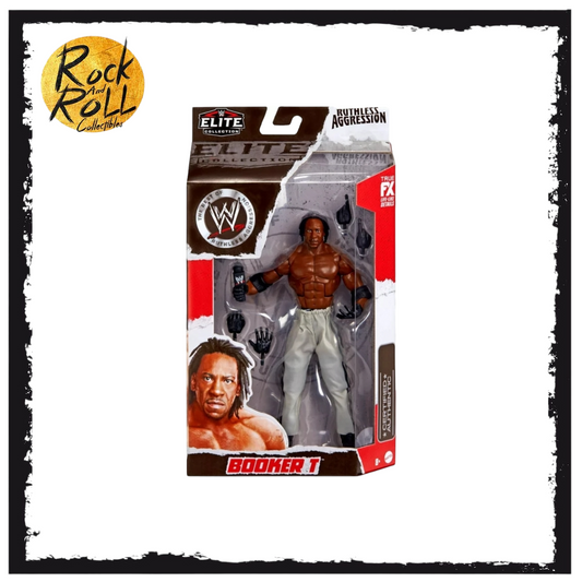 WWE Booker T Best of Ruthless Aggression Elite Collection Action Figure