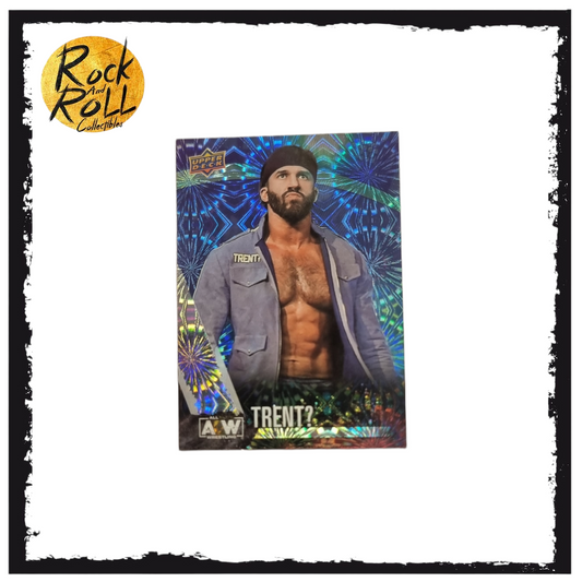 Trent? 2021 Upper Deck AEW First Edition Pyro Parallel #35 Condition: