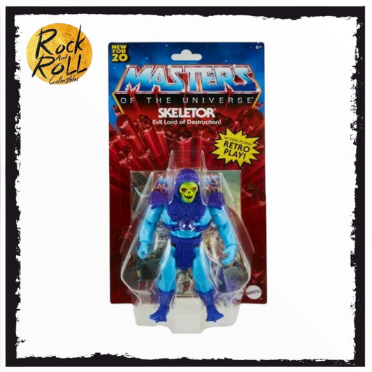 Masters Of The Universe Origins Skeletor US Version (Not Mint Card)