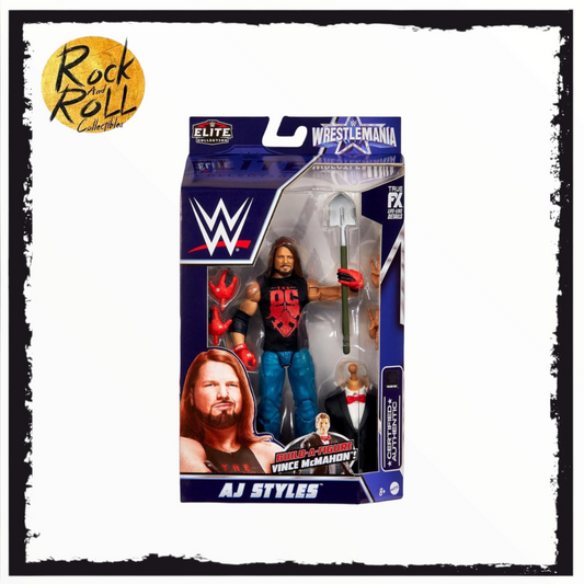 Mattel: WWE Elite Collection (Wrestlemania 2022) - AJ Styles - US Import