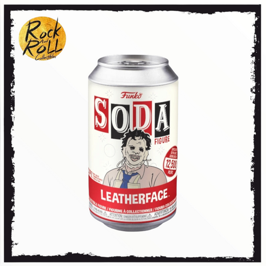 Leatherface Figure in Soda Can with Chance Of Bloody Chase! The Texas Chainsaw Masacre, Limited Edition 12,500pcs Chance of Chase