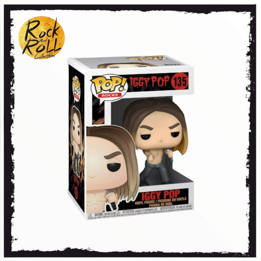 Iggy Pop #135 Funko Pop! Pop Rocks