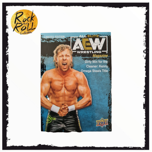 AEW Upper Deck Kenny Omega Limited Edition Magazine Parallel Finisher