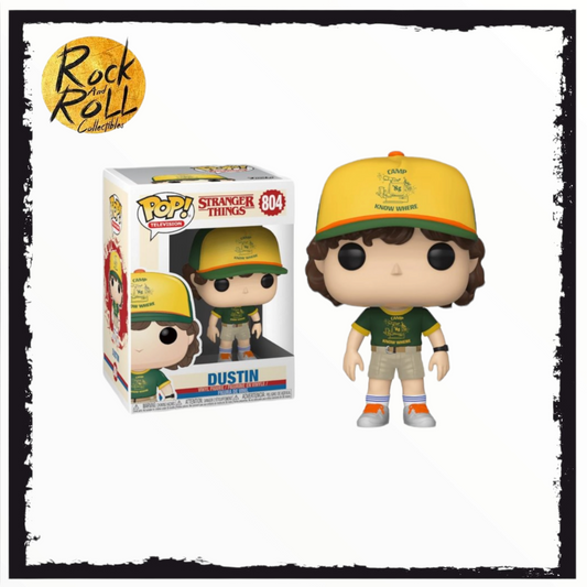 Stranger Things Dustin at Camp Season 3 Funko Pop! Vinyl Figure #804