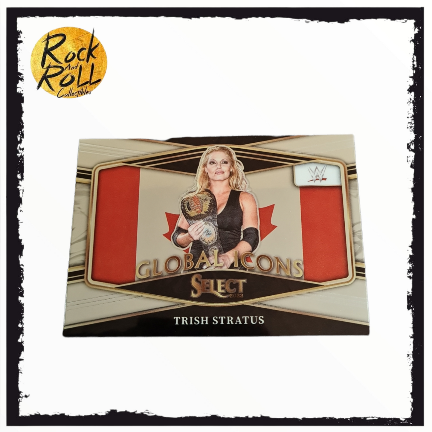2022 SELECT WWE GLOBAL ICONS PRIZMS SILVER #7 TRISH STRATUS