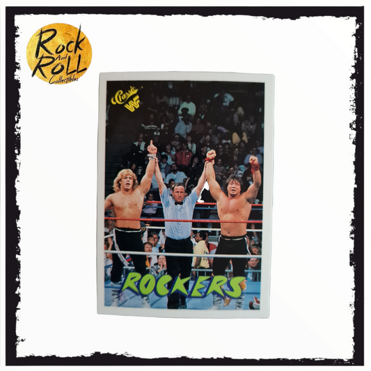 WWF 1990 Classic Trading Card - The Rockers - Shawn Michaels & Marty Jannetty #121