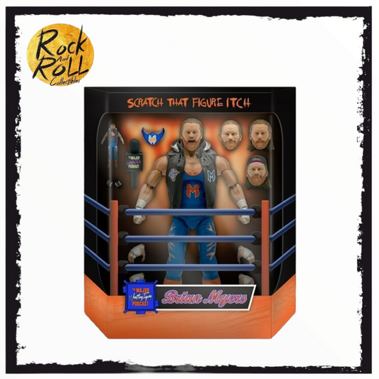 The Major Wrestling Figure Podcast - Brian Myers Super 7 Action Figure