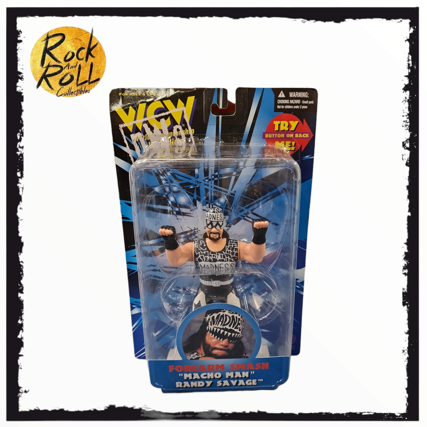 WCW NWO Forearm Smash "Macho Man" Randy Savage Action Figure